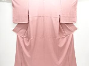 未使用品　絽一つ紋色無地着物